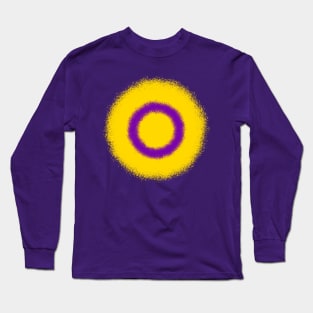 Hoop Dynamics Icon - Intersex Pride Long Sleeve T-Shirt